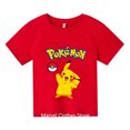 thumbnail image 3 of Ropa de moda de Pokémon para niños, camiseta de Pikachu de manga corta para niños, sudaderas para niñas, ropa informal, camisetas geniales, verano 2024, 3 of 5