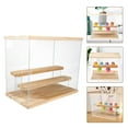 thumbnail image 1 of CTIRCHIU 1Pack Acrylic Display Case Assorted Color Showcase for Collectors Home Decor, 1 of 8
