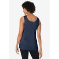thumbnail image 2 of Woman Within Plus Size Rib Knit Tank, 2 of 6