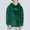 Green, variant on Mens Hoodie Qiggri Men Solid Color Fashionable Warm Embroidered Pocket Long Sleeve Hooded Sweatshirt