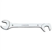 FACOM Angle Open End Wrench, 13 mm Opening, 4 23/32" Long, Each (575-FM-34.13)