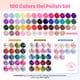 thumbnail image 2 of Set de esmaltes de uñas Beetles 100 colores en gel, 119 unidades con capa superior base, 2 of 6