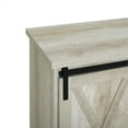 thumbnail image 3 of Pemberly Row Buffet TV de Ferme 32 Pouces en Chêne Blanc Rustique, 3 of 4