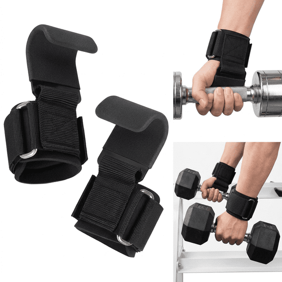 ROSEXIXI Weight Lifting Straps,1 Pair Heavy Duty Hooks For Hanging