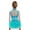 Blue Green, variant on Girls Ballet Leotard Modern Gymnastics Jazz Dance Sleeveless Feather Skirt Rhinestone Bodysuit White 6
