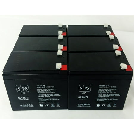 SPS Brand 12V 9Ah Replacement Battery for Digital Security BD 712 (Terminal T2) (6 (Titleist Ap2 712 Best Price)