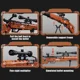 thumbnail image 4 of Militar WW2 98K AWM, modelo de Rifle de francotirador, blocs de construcción MOC, pistola de juego técnico PUBG, armas del ejército, ladrillos que pueden disparar balas, juguete para niños, 4 of 5
