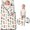 Multicolor Cat White Pattern-1, variant on Multicolor Cat Silhouette Black Pattern Teens Toddler Nap Mat with Pillow, Sleeping Mat Bag for Preschool Daycare 59"x22"
