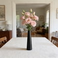 thumbnail image 4 of Small Plastic Bud Vase Tall Conic Flower Single Stem Vase Vase Home Decorative Floral Centerpiece for Wedding and Office, 4 of 6
