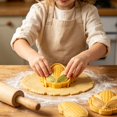thumbnail image 6 of Embossed Pocket Pie Maker, Reusable Fall Mini Hand Pie Mold Dough Presser, Mini Pastry Shaper for Thanksgiving Home Baking, 1 Pack, 6 of 7
