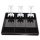 thumbnail image 5 of unbranded Organizador Portátil Para Cajón De Caja Con Compartimentos Para Billetes Y Monedas Negro, 5 of 8