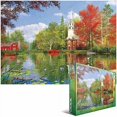 thumbnail image 2 of Eurographics Lakeside Reflections Jigsaw Puzzle, 2 of 4