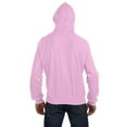 thumbnail image 3 of Champion Mens Reverse Weave Fleece Hoodie, 2XL, Candy Pink, 3 of 4