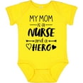 thumbnail image 3 of Inktastic My Mom is a Nurse and a Hero Boys or Girls Baby Bodysuit, 3 of 5