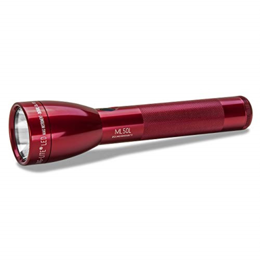 maglite ml50l led 2cell c flashlight, red