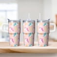 thumbnail image 2 of 20OZ Unicorn Cup with Ergonomic Handle and Straw Double Wall Stainless Steel Insulated Tumbler Coffee Mug Great Gifts for Women Mom Friends on Birthday Christmas Thanksgiving, 2 of 6