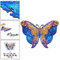 thumbnail image 1 of Rompecabezas para ,Rompecabezas de animales de madera para adultos Rompecabezas de bricolaje mariposa 1 CUTICAT Rompecabezas para niños, 1 of 8