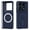 Darkblue, variant on ELEHOLD Magnetic Case for Moto Razr Fold, Anti-Scratch Shockproof Rugged Non-Slip Anti-Fingerprint Cover Wireless Charging Compatible, Beige