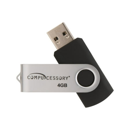 Compucessory, CCS26465, Password Protected USB Flash Drives, 1 Each, Aluminum