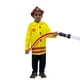 thumbnail image 4 of Disfraz Infantil de Bombero Disfraces TuDi con Casco Pantalón Negro Gabardina Amarilla, 4 of 8