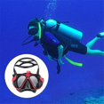 thumbnail image 3 of Máscara Subacuática Profesional, Cámara, Máscara de Buceo, Gafas de Natación, Snorkel, Soporte para Cámara de Buceo para Rojo, 3 of 5