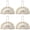 Chain, variant on 3-Piece White Plush Dumpling Keychain Set, Cute Bag Charm Key Rings