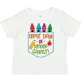 thumbnail image 3 of Inktastic 1st Day of Kindergarten Crayons and Apple Back to School Boys or Girls Toddler T-Shirt, 3 of 5