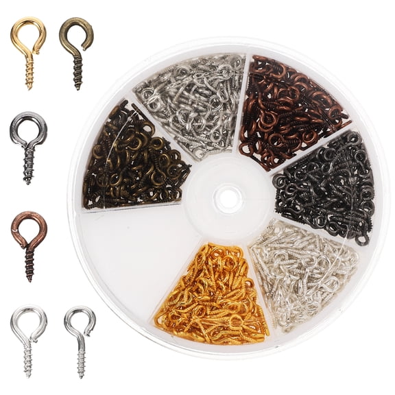 Horn Nails Eyebolts Screw Hooks Heavy Duty Jewelry Making Findings Sheep Fish Self-tapping