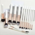 thumbnail image 5 of 10 Makeup Brush Set Loose Powder Brush Eyeshadow Brush Foundation Brush Soft (10 blue bridge bare + envelope bag), 5 of 16