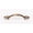 Antique, variant on Classic Traditional 3 1/2" Center Arch Pull, Polished Chrome
