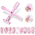 thumbnail image 1 of Herramienta magnética de uñas 5 en 1 rosa para esmalte de uñas de Gel estilo ojo de gato, palo magnético multifunción para uñas, magnetismo fuerte para tira 9D, 1 of 5