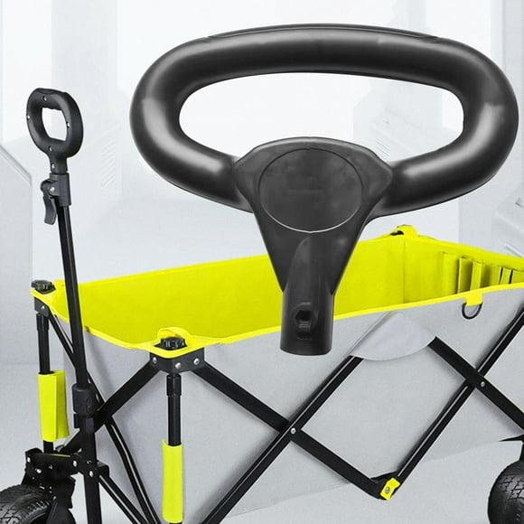 Mango de empuje para carrito de carreta, manija de empuje plegable para carretilla, manija de repuesto para carretilla de mano, manija para carrito de shamjiam Mango de empuje para carro de carreta