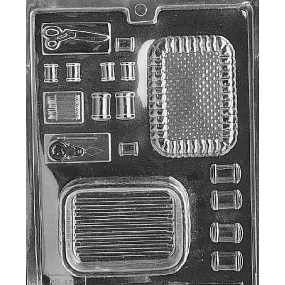 Grandmama's Goodies D042 Sewing Kit Pour Box Chocolate Candy Soap Mold with Exclusive Molding Instructions