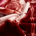 thumbnail image 4 of 2 Ply Korean Mink Blanket Thick Heavy Blanket Pretty Raschel Blankets Full/Queen, 4 of 11