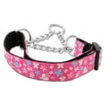 thumbnail image 3 of Mirage Pet Products Butterfly Nylon Ribbon Collar Martingale Pink Medium, 3 of 3