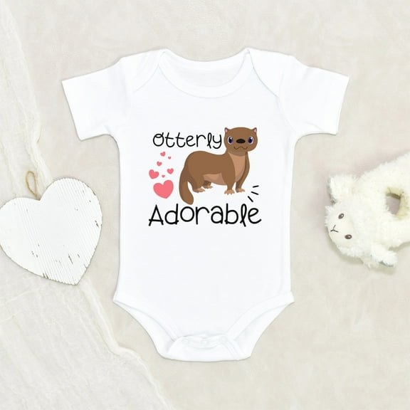 Newbabywishes - Otterly Adorable Animlas Baby Clothes for Boys and Girls - Otter Baby Clothing