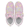 thumbnail image 3 of Psesaysky Daisy Pattern Printed Shoes for Children Girls Hook & Loop Breathable Comfortable Sneakers Casual Shoes Size 11-15, 3 of 7