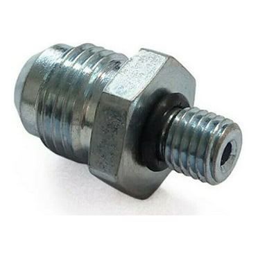 Unbranded O Ring Spittier Return Port Fitting 6 AN x 5/16-24 for Hydroboost