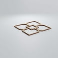 thumbnail image 4 of Ekena Millwork 7 3/8"W x 7 3/8"H x 1/4"T Extra Small Olivia Decorative Fretwork Wood Wall Panels, Birch, 4 of 18