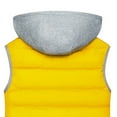 thumbnail image 5 of LoyisViDion Coat 10 Colors Women Autumn Winter Warm Coat Vest Wadded Jacket Yellow 10(M), 5 of 7