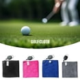 thumbnail image 4 of Golf Quick Dry Cleaning Cloth+ Hook- NO Water Damage Microfiber Sporting Go, 4 of 8