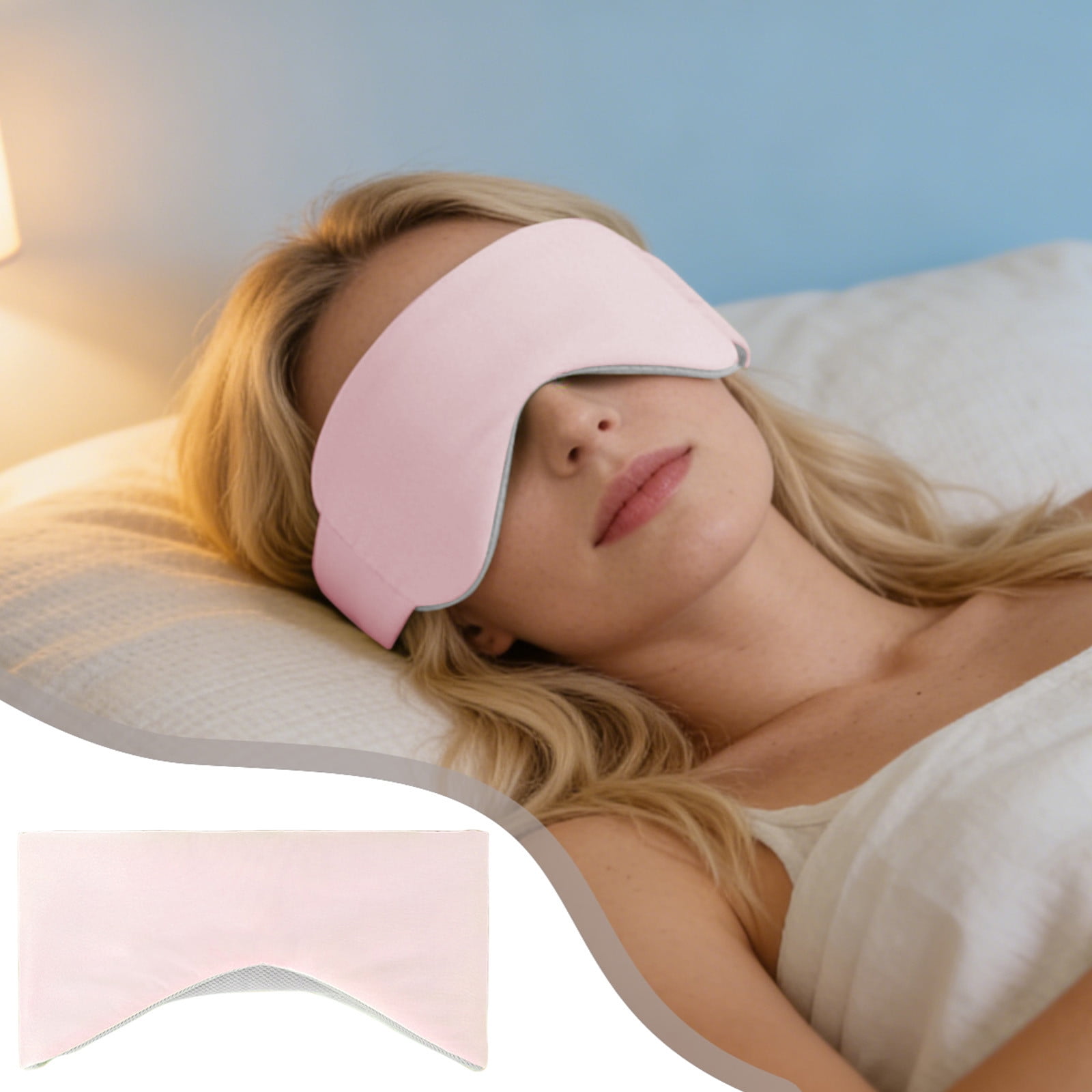 NWOKYZGH Sleep Masks, Eye Mask for Sleeping, Blind Folds Soft Breathable Blindfold for Adults Couples Play Party Games Airplane Travel Essentials Eye Covers Night Mask