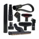 thumbnail image 1 of 9 Piezas de Accesorios de Aspiradora Universales para : Adaptador de Manguera de 2 1/2 una 1 1/4 Pulgadas, Herramienta de Cepillo para Piso de Aspiradora, 1 of 5