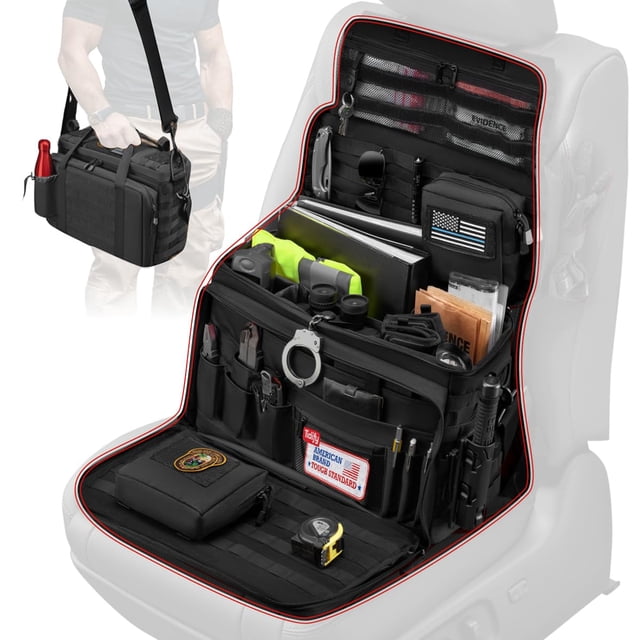 Bolsa de patrulla Tidify Police Gear, resistente al agua