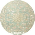 thumbnail image 1 of Ahgly Company Machine Washable Indoor Round Traditional Sand Brown Area Rugs, 3' Round, 1 of 7