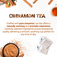 thumbnail image 4 of LeafLea 80 Cinnamon Tea Bags - Hot Cinnamon Spice Tea, Caffeine-Free, Sugar-Free, Te De Canela, 4 of 18