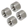 thumbnail image 2 of 50 Pcs Écrou de Couplage Rond Filetage Femelle Acier Inoxydable Connecteur M4 Kit d'Écrou pour Entretien, 2 of 4