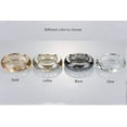 thumbnail image 4 of Crystal Glass Ashtray, Cigar Cigarettes Ashtray Holder Home Office Desktop Tabletop Decoration,Crystal Black, 4 of 5