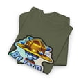 thumbnail image 3 of Skeleton Arrow Ranger Blind Creager Vintage Skateboard 2002 Classic TShirt Print - Military Green / XL, 3 of 5