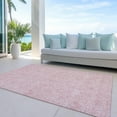 thumbnail image 6 of Addison Rugs Chantille Indoor/Outdoor Transitional Floral Pink Washable Rectangle Rug, 5' x 7'6", 6 of 6